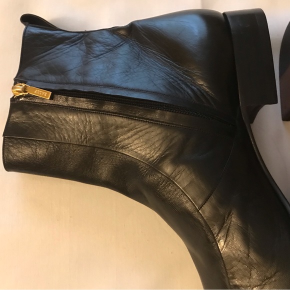 Bally Mens 100% Dress Black Boots - Picture 4 of 7